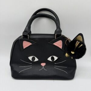 Sleepyvile Critters Cat Purse With Cat Charm